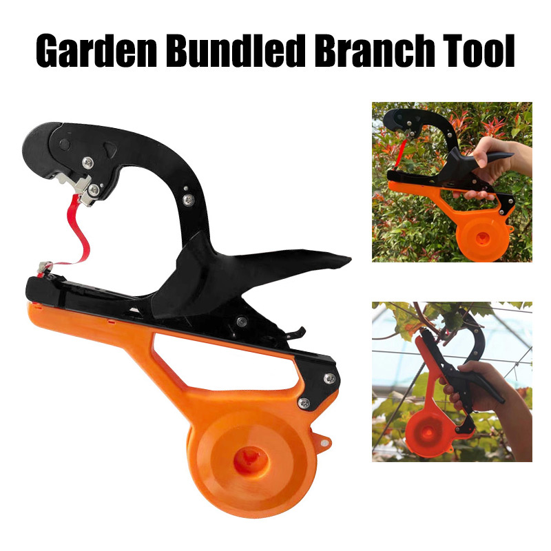 Garden Tool Plant Tying Tapetool Branch Binding Machine Hand Tying Machine Tapes Vegetable Stem Strapping Pruning Tool Tapener