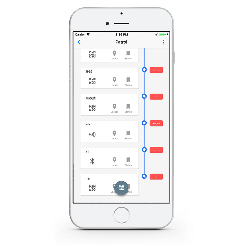 JWM GPS Patrol System APP for One Year， Guard Tour Patrol with Phone， Patrol Through Phone