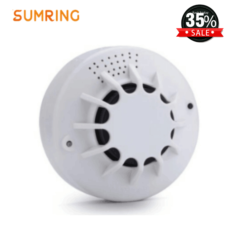 85dB Sound Heat Detector High Stability Independent Fire Detector Heat Alarm For Mall el Warehouse