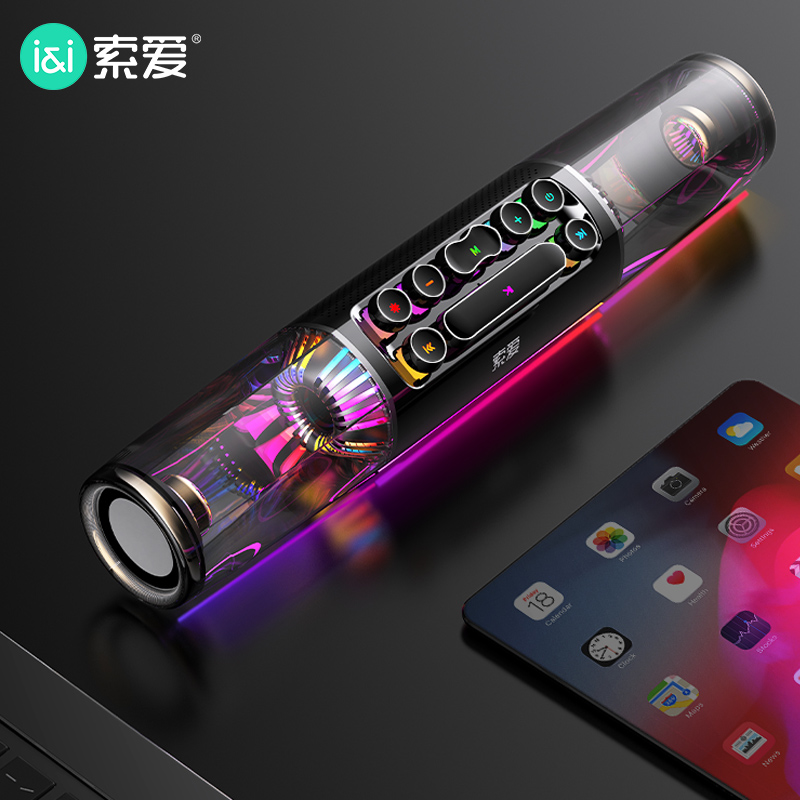 Gaming Speakers 3D Surround Soundbar Computer Speaker Wired Lould Speakers Subwoofer Music Center Larger Power Sound Bar