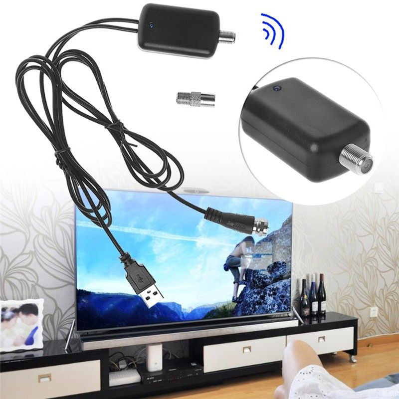 80cm TV Fox Signal Amplifier Digital HDTV Signal Amplifier Booster For Cable TV Fox Antenna HD Channel 25db