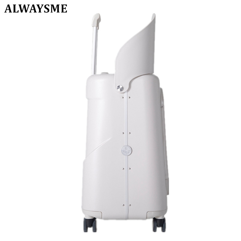 ALWAYSME Multifunction Child Kids Travel Cart and Trolley Case With Bumper