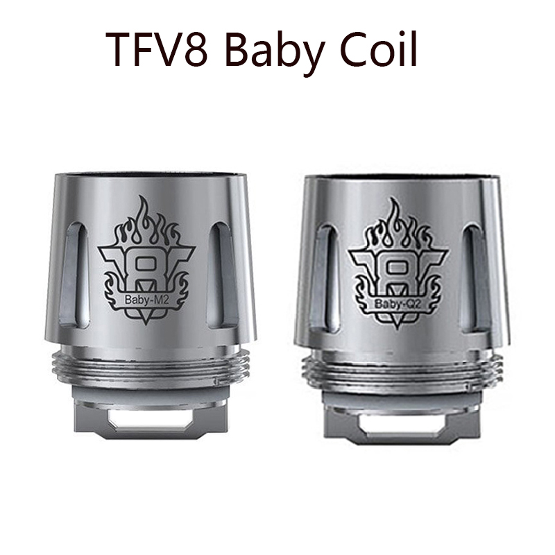 Original V8 Baby Coil RBA M2 Q2 for SMOK TFV8 Baby ， TFV8 Big Baby ， TFV8 Big Baby Light Edition and TFV12 Baby Prince Tank