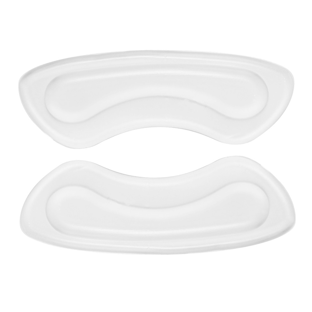 1pairs Bar-type Heel Cushion Inserts Heel Grips Silicone Shoe Pads for Women Loose Shoes
