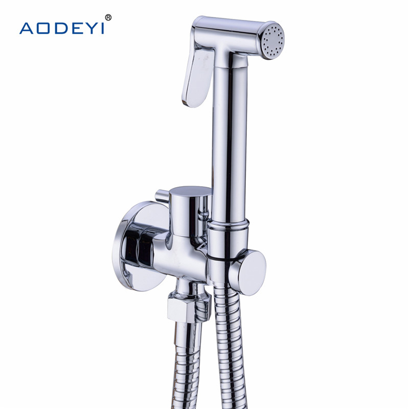 Toilet Hand Held Bidet Spray Anal Shower Head Douche Kit Shatta portable Brass Valve Bathroom Bidet Sprayer Jet Tap Holder Hose