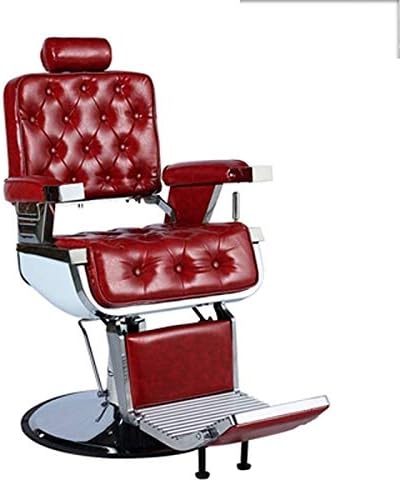 Vintage Hydraulic Beauty Equipment, Barber Chair for Hair Stylist Tattoo Chair Heavy Duty Barber (Max Load Capacity 420 lbs) for Hair Stylist (Color : A) (C) (C) (B)