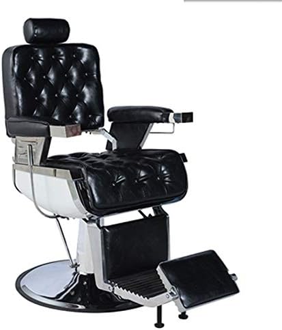 Vintage Hydraulic Beauty Equipment, Barber Chair for Hair Stylist Tattoo Chair Heavy Duty Barber (Max Load Capacity 420 lbs) for Hair Stylist (Color : A) (A) (A)