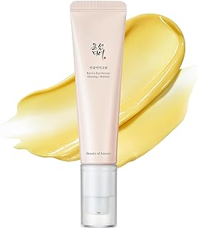 Beauty of Joseon Revive Eye Serum with Retinal Niacinamide Correction for Puffy Eye Bags Fine Lines Dark Circles Wrinkles, Korean Skin Care 30ml, 1 fl.oz