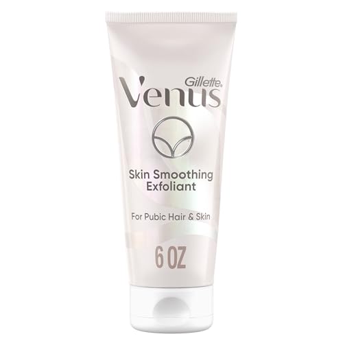 Gillette Venus Intimate Grooming Skin-Smoothing Exfoliant Preshave for Bikini Pubic Hair and Skin, 6 Oz