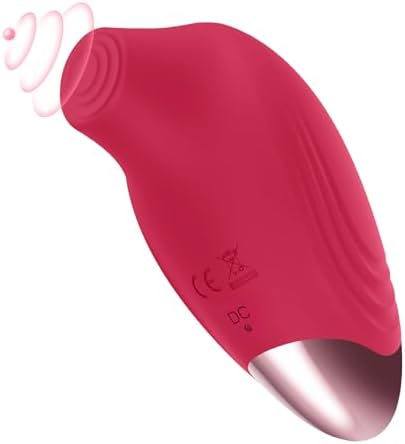 Sex Toys for Women Couples, Clitoral Vibrator Female Sucking Stimulator, Adult Toys Sex Novelties Vibrater for Women, Clit Nipple Sucking Sexual Pleasure Tools for Women Licking Vibrator (Rose Red)