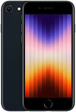 Apple iPhone SE 3rd Gen, 64GB, Midnight - Unlocked (Renewed Premium)