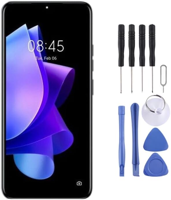 Mobile Phone Replacement Spare Parts OEM LCD Screen with Digitizer Full Assembly Mobile Displays, For Tecno Pop 7 BF6