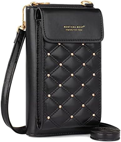 Montana West Small Crossbody Cell Phone Purse for Women RFID Blocking Cellphone Wallet