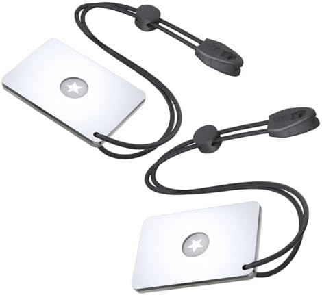 Signal Mirror Survival Military Grade,Hiking SOS cry for Help Camping Mirror 2 x 3 in,Compass,Whistle