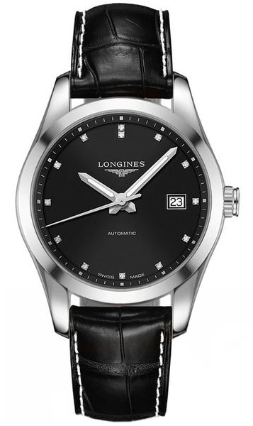 Longines Conquest Classic Black Dial Men’s Dress Watch L2.785.4.58.3